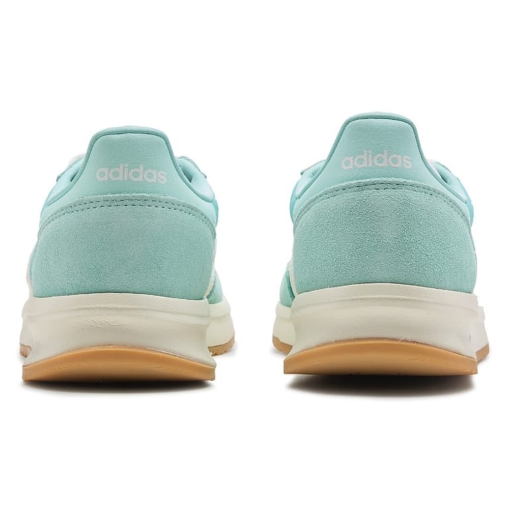 Adidas Women's Cloudfoam Sneakers - Aqua and White - Picture 4 of 7